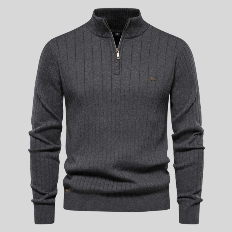 Richard® | Premium Fit Ribbed Sweater