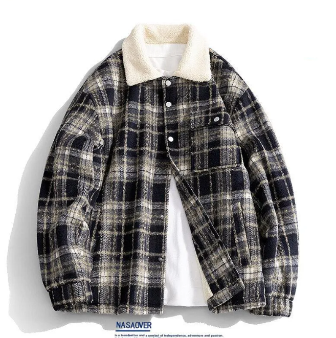 Rowan® | Cozy Plaid Shacket