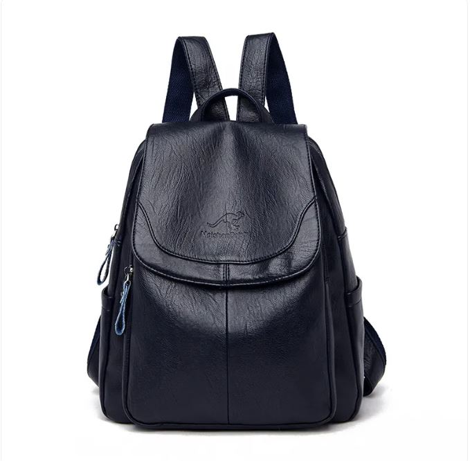 Vibe®| Backpack in Washed Leather