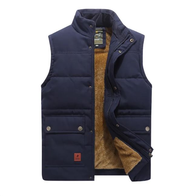 Asher® | Large Size Vest with Velvet