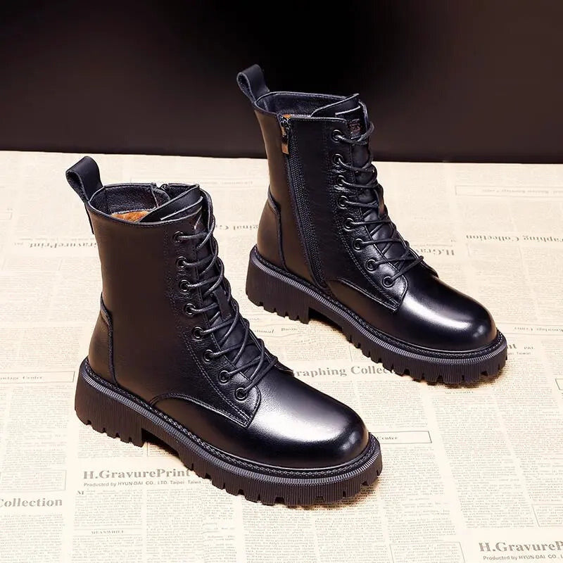 Andrea® | Leather Winter Boots