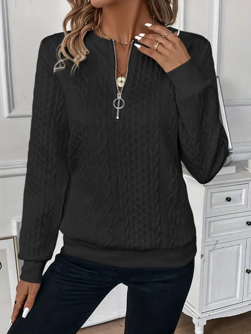 Irma® | Elegant zip-up sweater