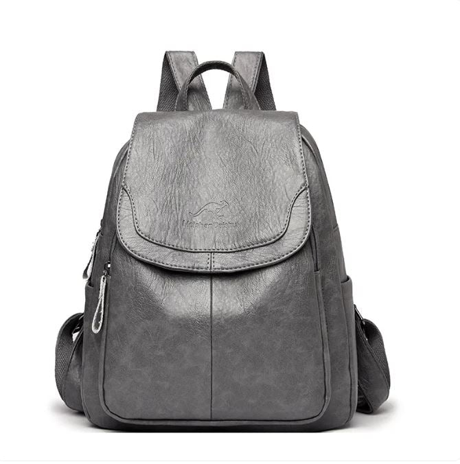 Vibe®| Backpack in Washed Leather