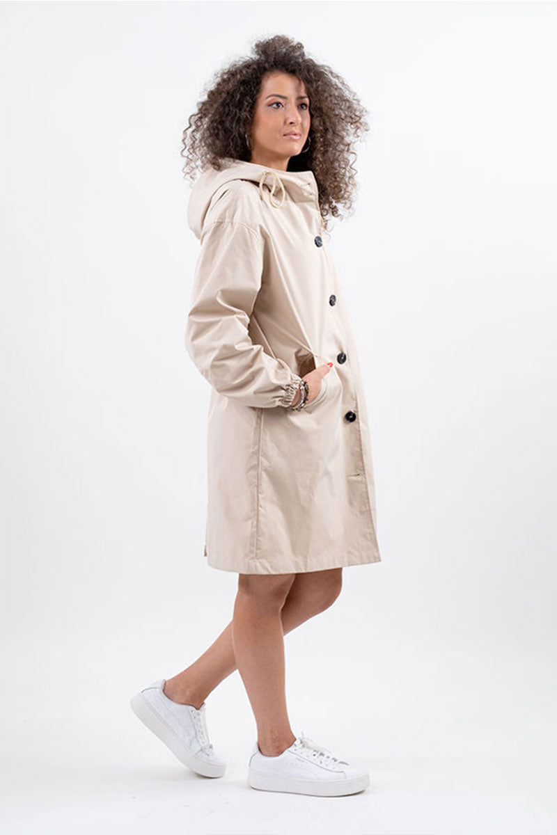 Sandra® | Water Resistant Windbreaker Rain Jacket