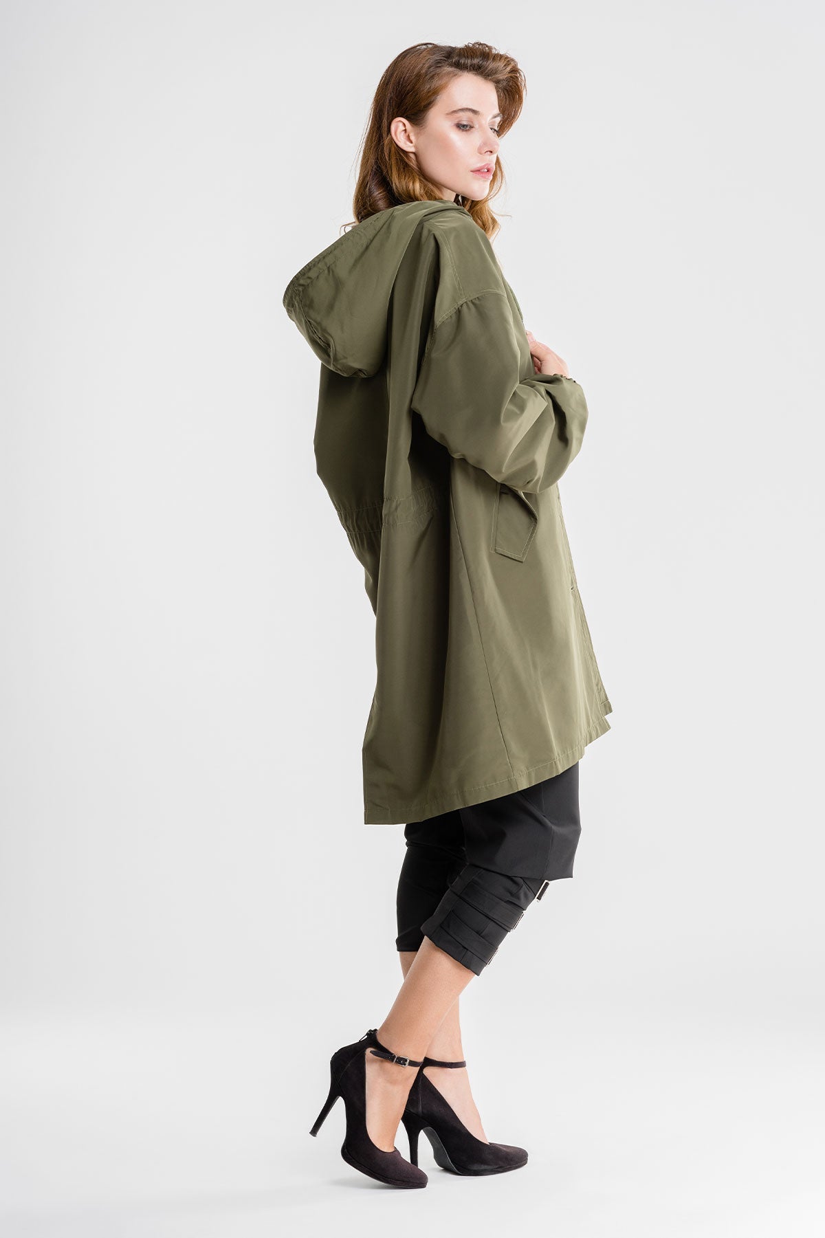 Sandra® | Water Resistant Windbreaker Rain Jacket