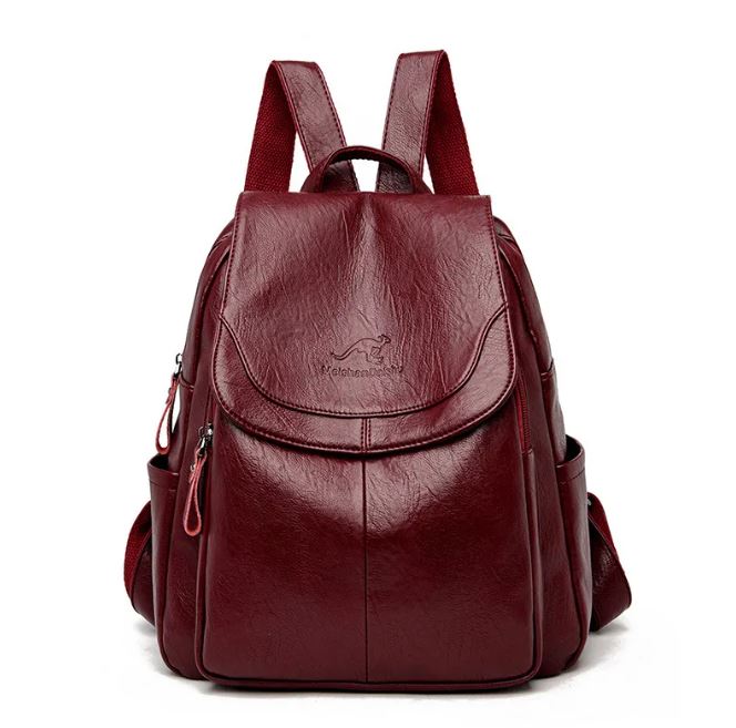 Vibe®| Backpack in Washed Leather