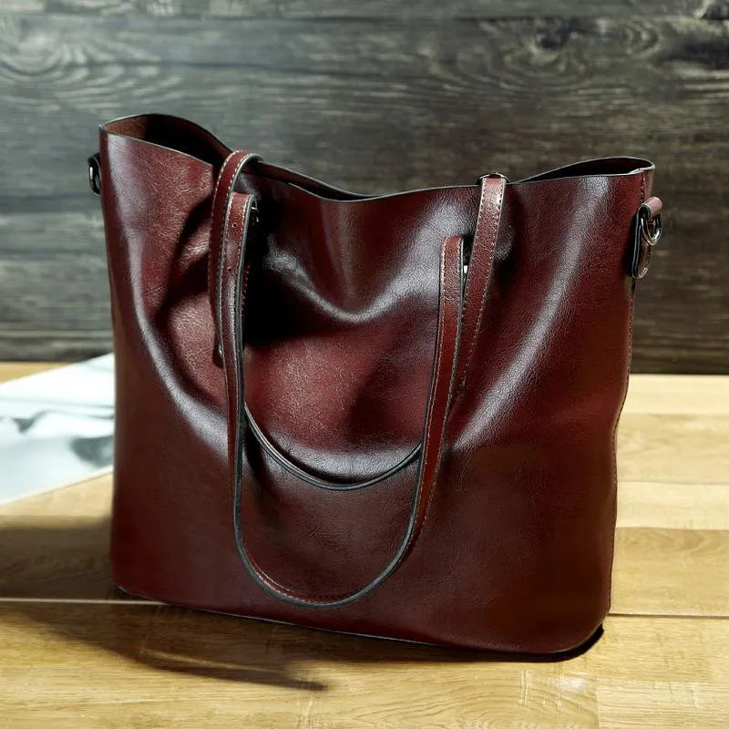 Clara® | Vintage Leather Handbag