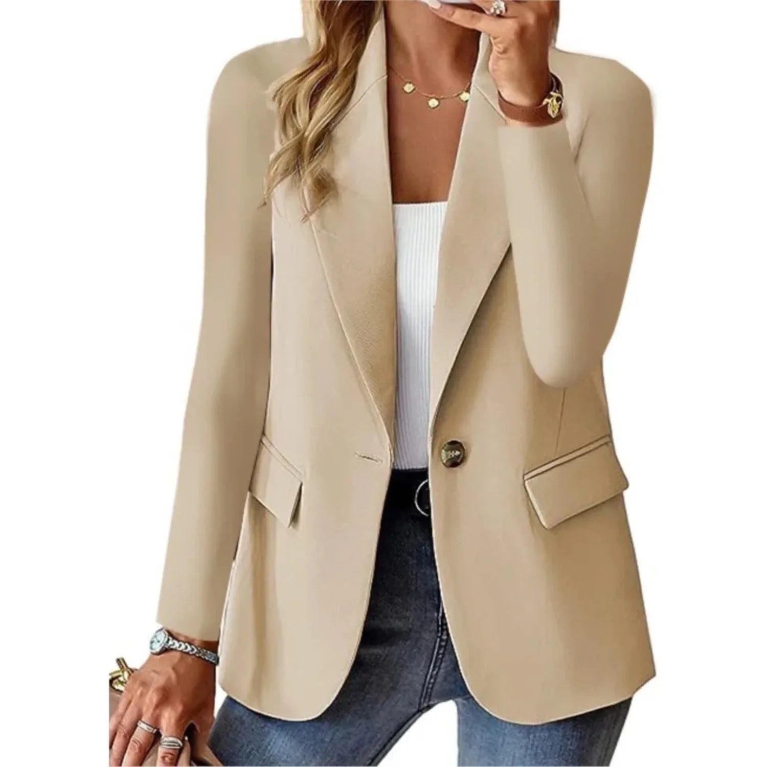 Stacey® | Long Sleeve Blazer