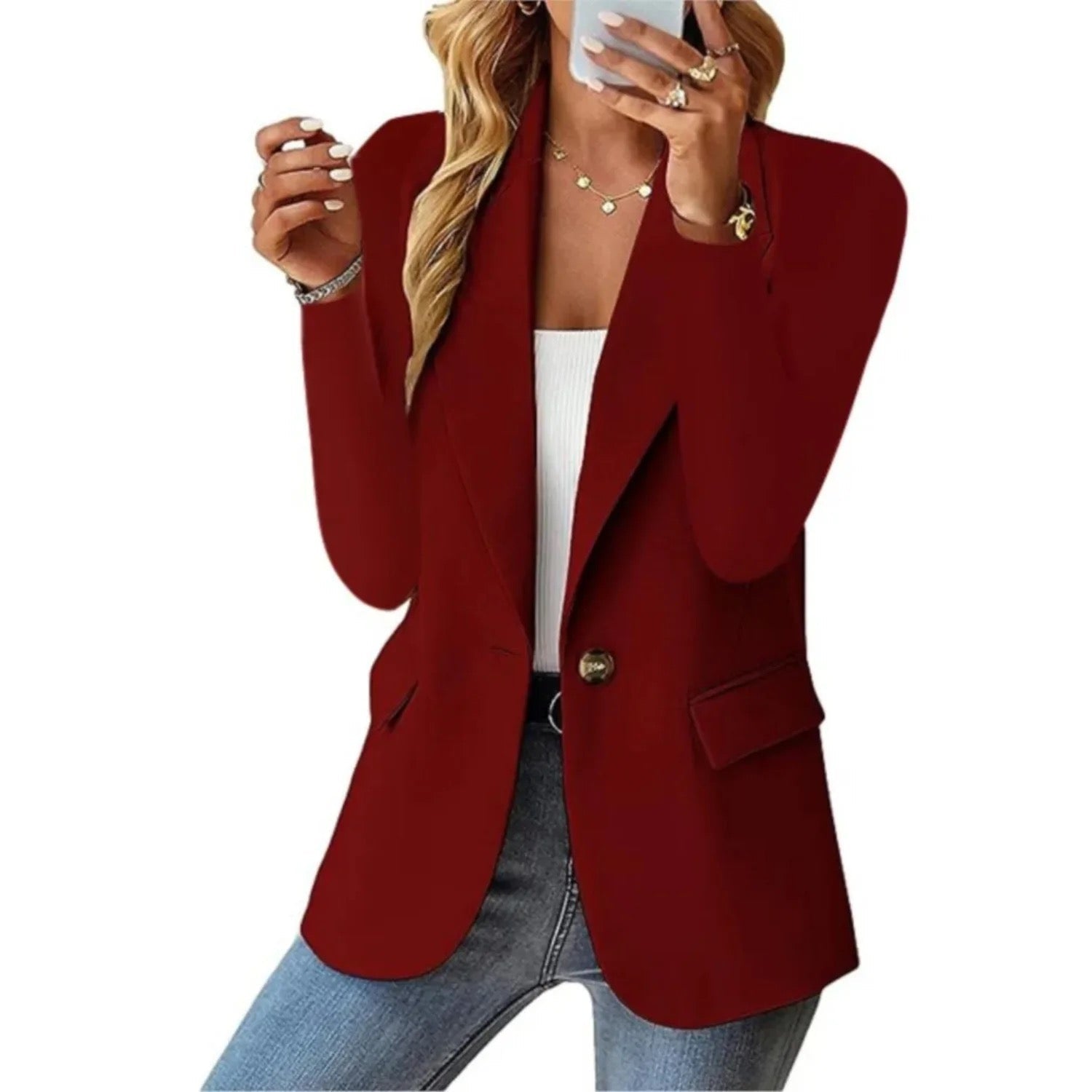 Stacey® | Long Sleeve Blazer