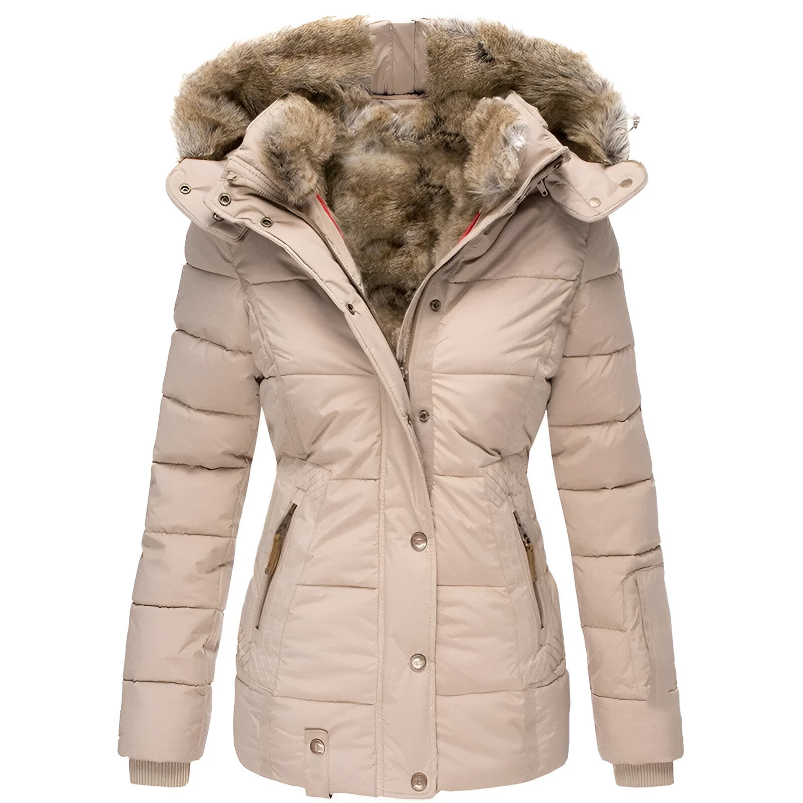 Riley® | Winter coat with faux fur lining