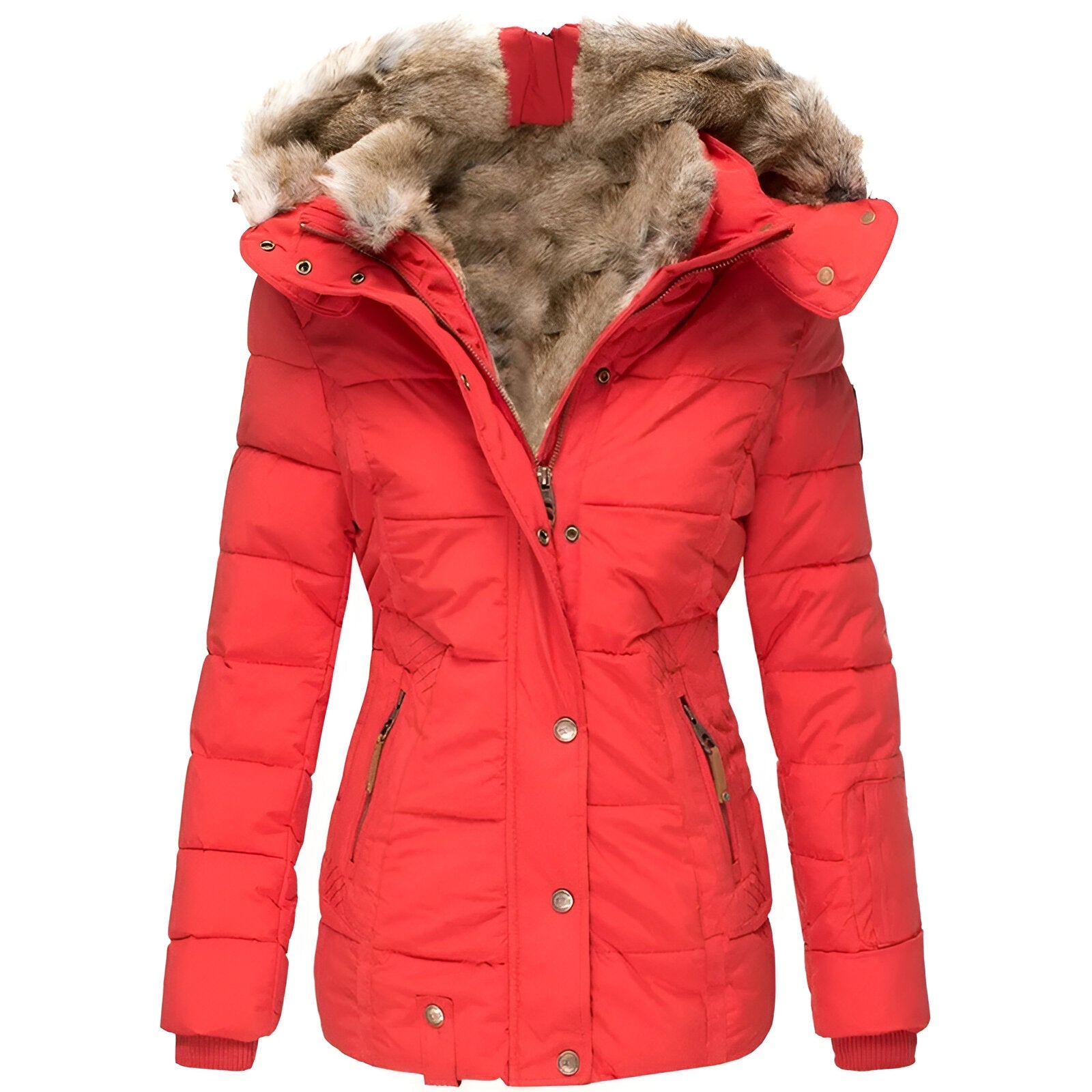 Riley® | Winter coat with faux fur lining