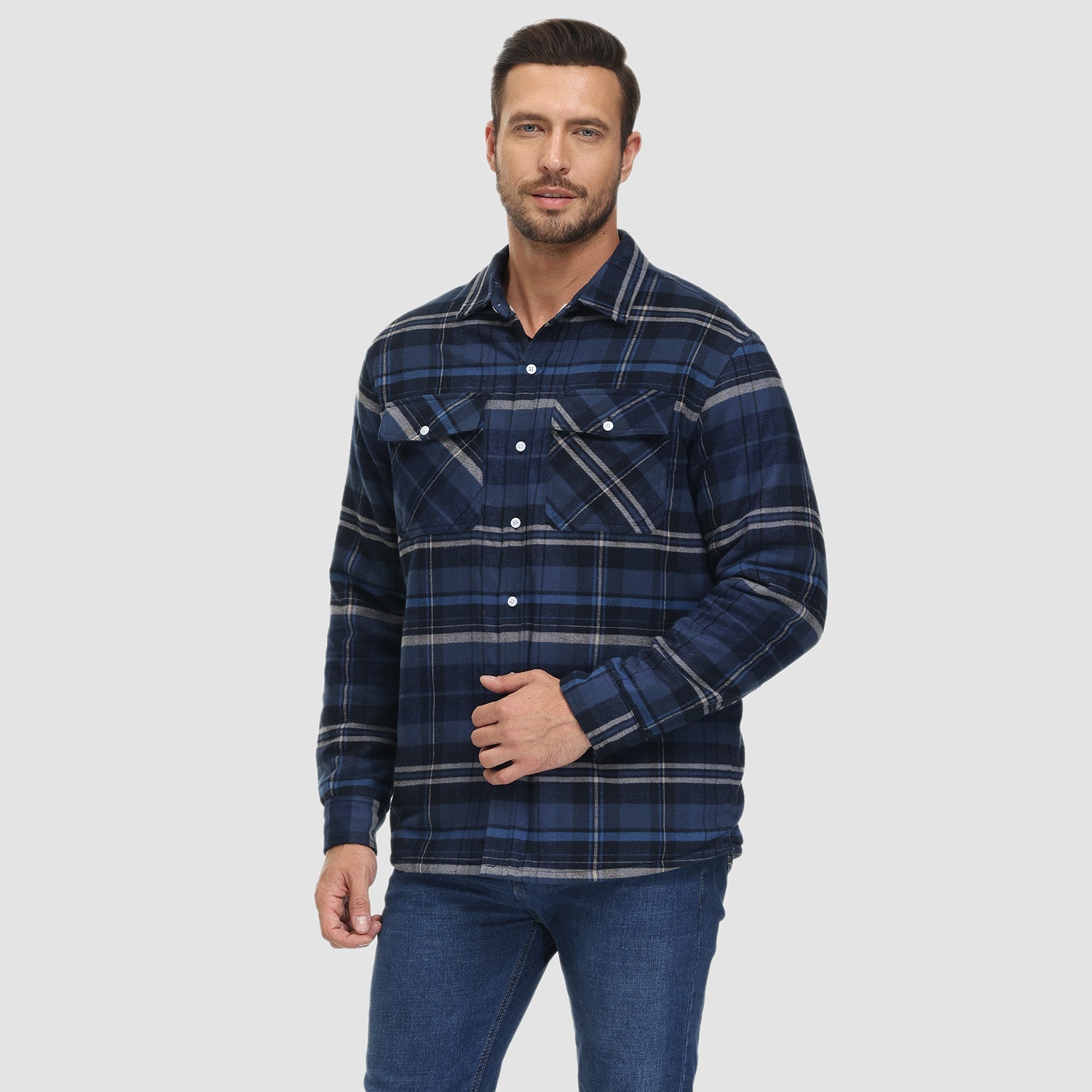 Hunter® | Lined Plaid Shirt Jacket