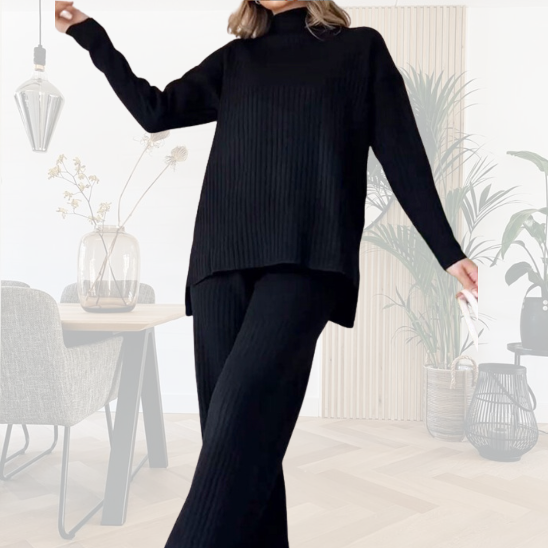 Rhea® | Cozy Ribbed Knit Set