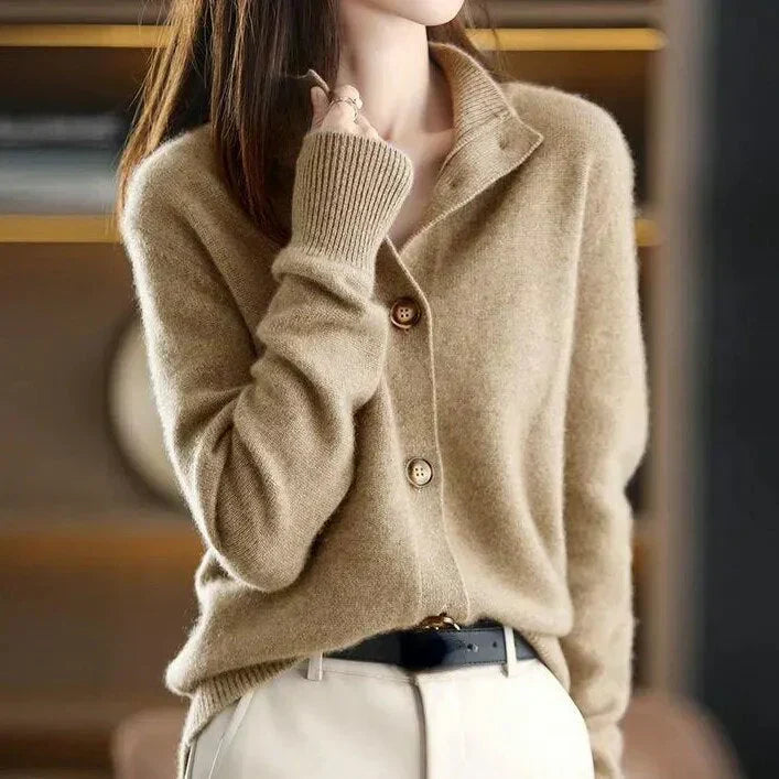 LAURE® | Timeless cashmere cardigan