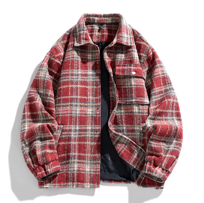 Rowan® | Cozy Plaid Shacket