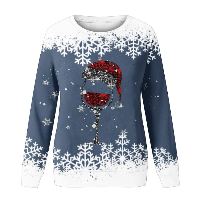 Scarlett® | Frosted Wine Sweatshirt