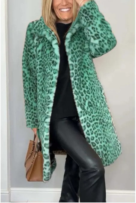 Roaring Luxe® | The Leopard Faux Fur Coat