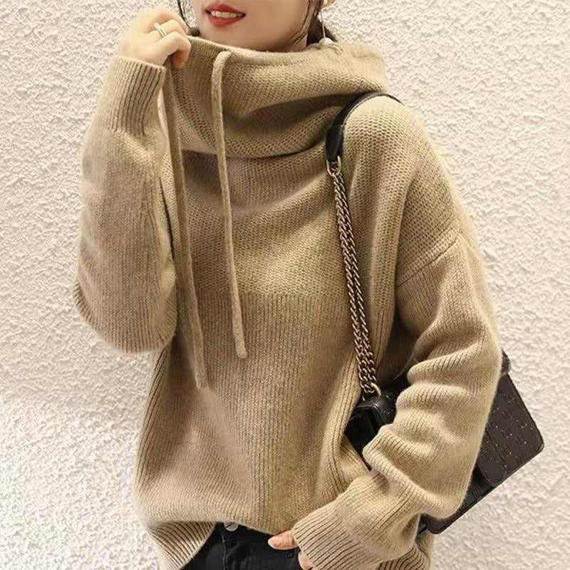 Loren® | Oversized turtleneck sweater