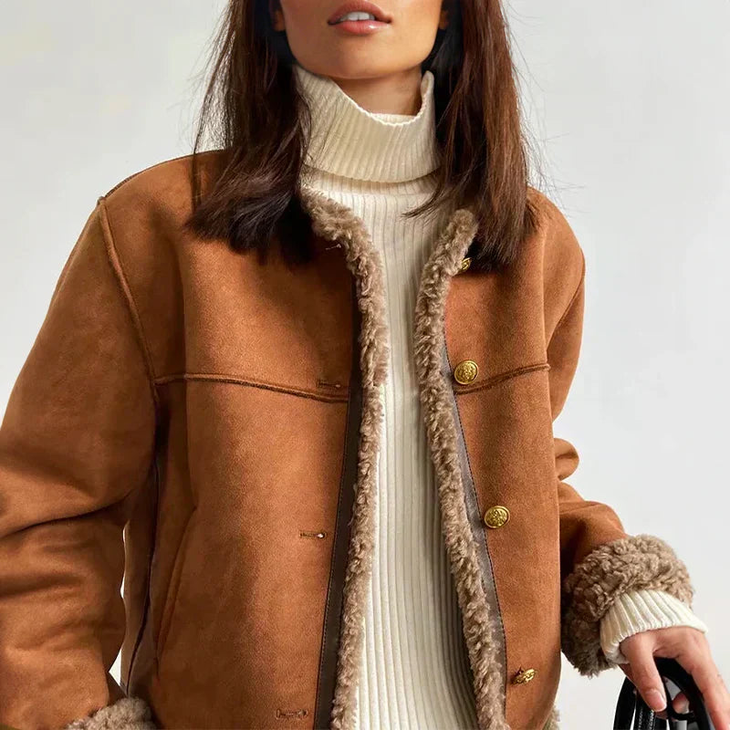 Everly® | Classic Shearling Jacket