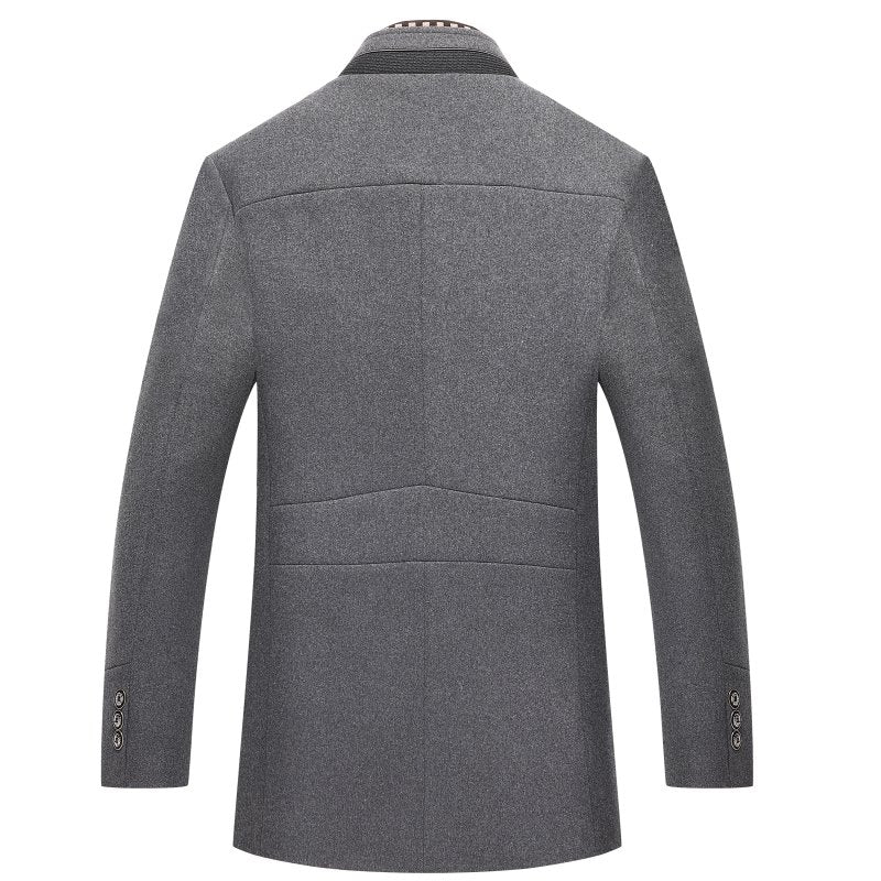 Knightsman® | Classic Quilted Wool Coat