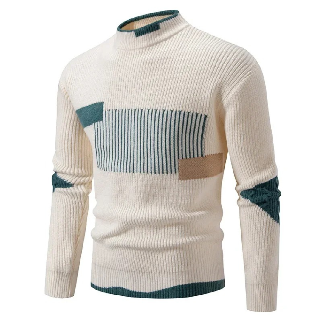 Jaxon® | Geometric Knit Sweater