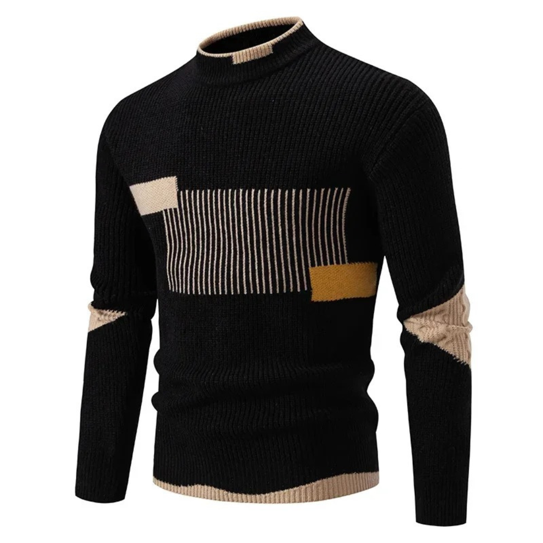 Jaxon® | Geometric Knit Sweater