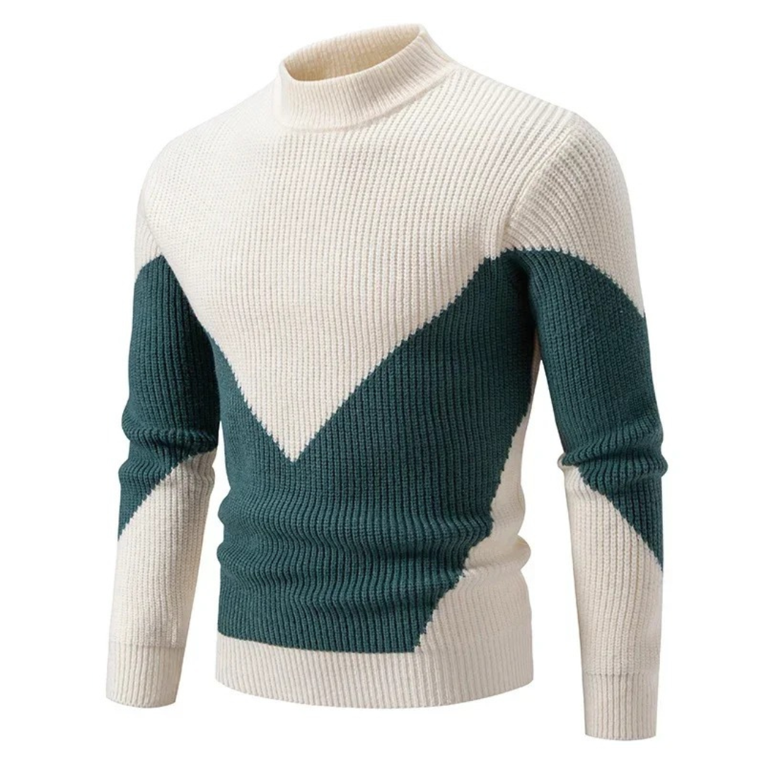 Jaxon® | Geometric Knit Sweater