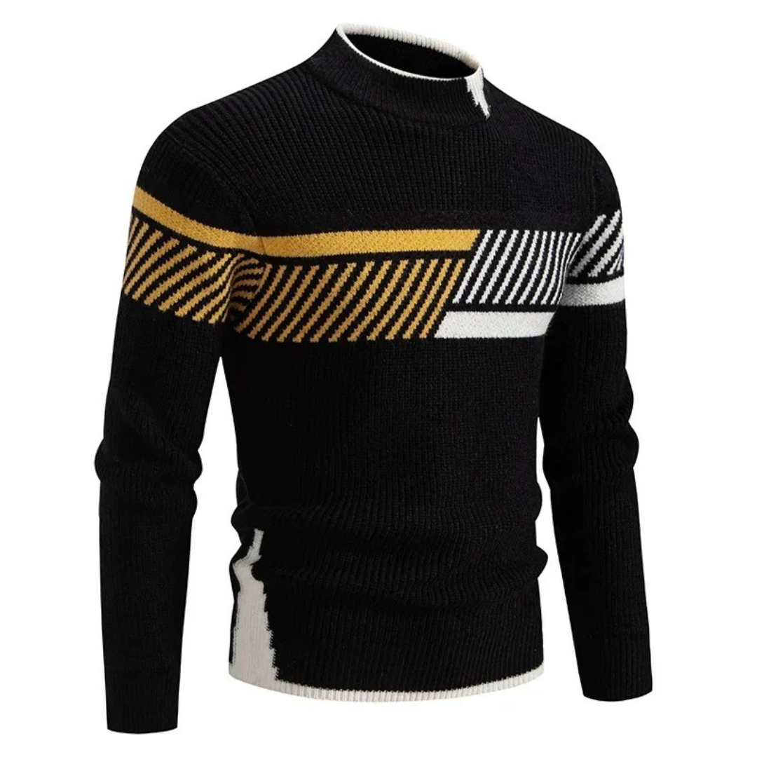 Jaxon® | Geometric Knit Sweater